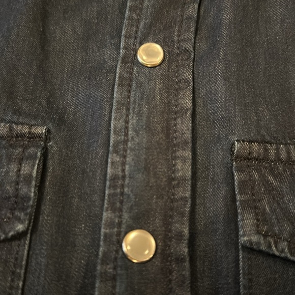 Torn By Ronny Kobo Denim Button Down Size M EUC - Picture 5 of 9
